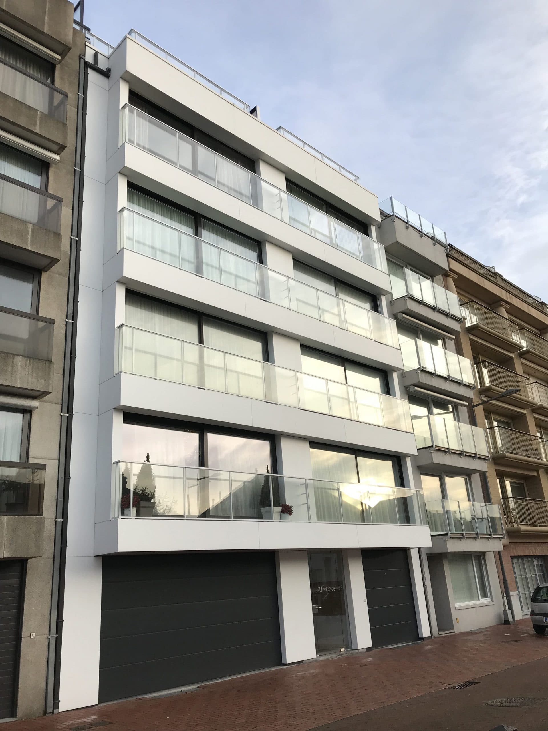 Gevelrenovatie appartementsgebouw