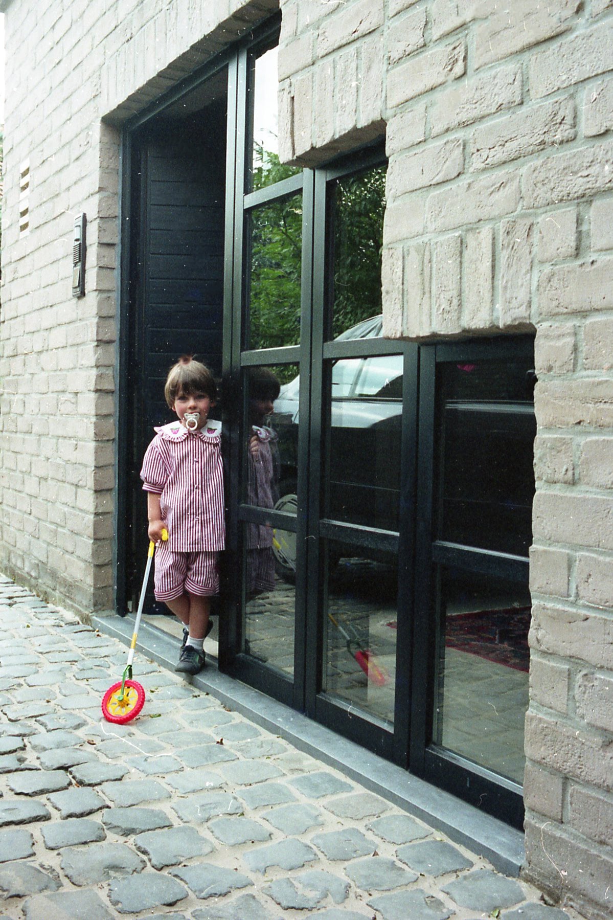 Half-open-bebouwing : nieuwbouw-ééngezinswoning
