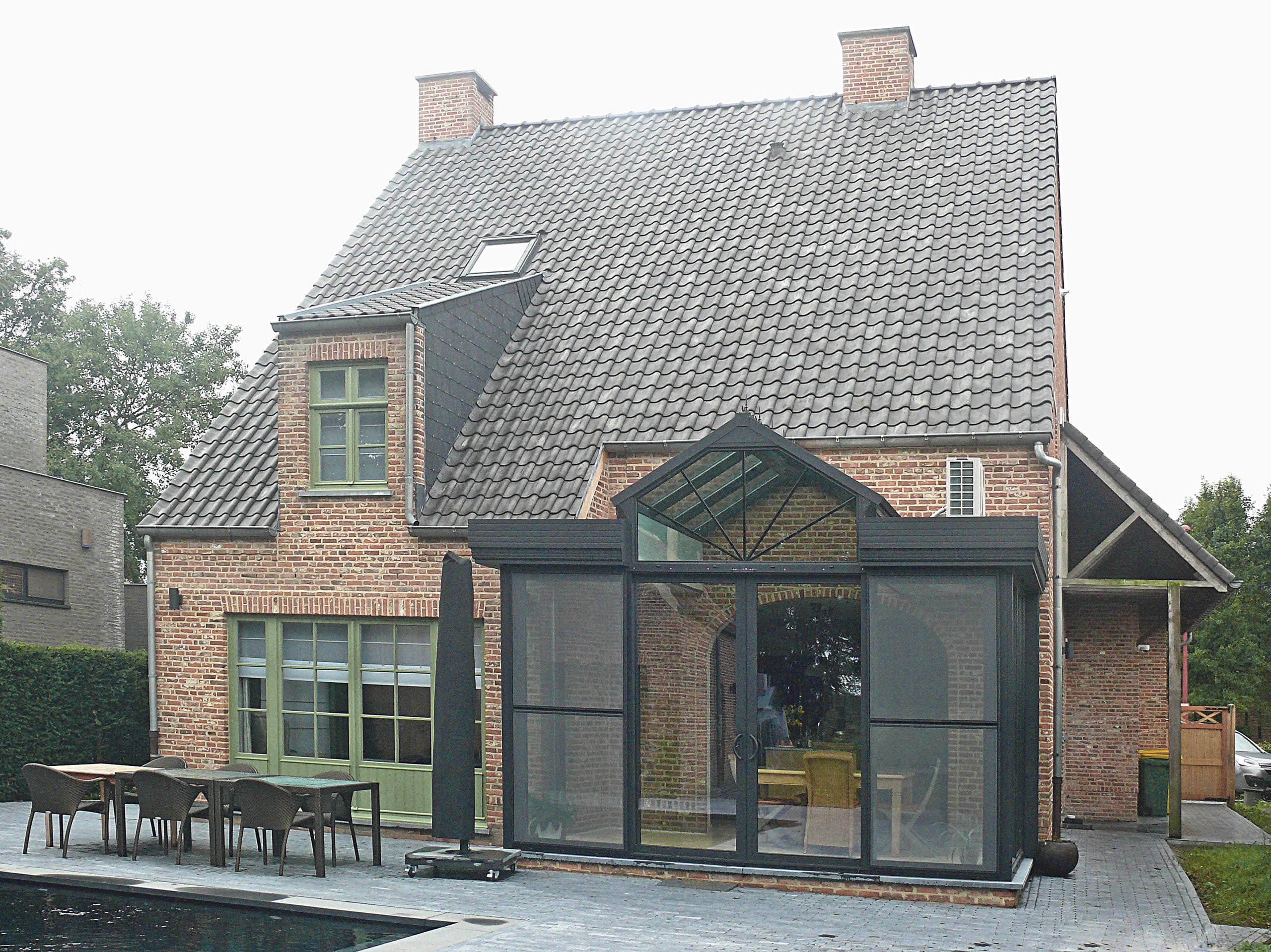 Renovatie van woning en tuinhuis